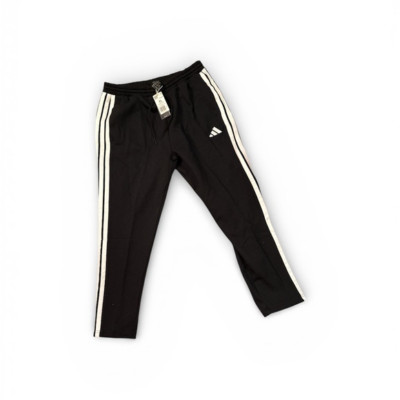 adidas Other - Adidas Black Sweat Pants with White Stripes